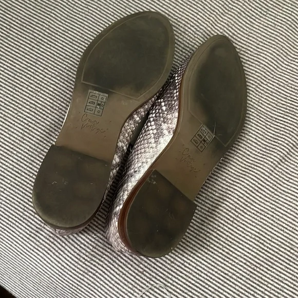 Crown vintage snakeskin loafers - Picture 4 of 4